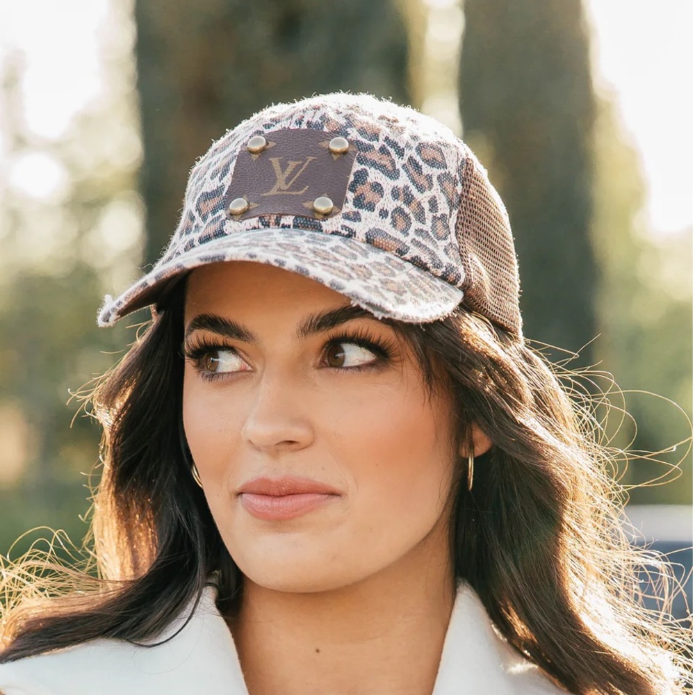 Vintage Boho leopard hat